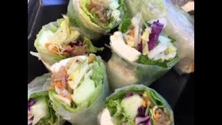 Tofu Summer Rolls / Tofu Spring Rolls (Vegan)