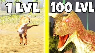 ЭВОЛЮЦИЯ ДИНОЗАВРА В АРК, ДИНО МОД | Ark Survival Play As Dino