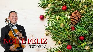 Como Tocar Noite Feliz - TUTORIAL VIOLINO/VIOLA