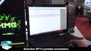 Schenker W713 XMG U702 portable workstation with 12core CPU and Nvidia Quadro K5100M