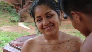 Panama Tribu Emberra Peinture corporelle / Panama Tribe Emberra Body paint