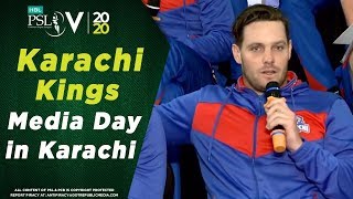 Karachi Kings Media Day in Karachi | HBL Pakistan Super League 2020