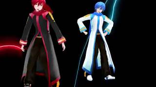 [MMD MME] Matryoshka [Kaito and Black Coat Akaito]