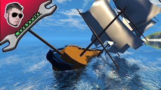 УТОПИЛ КОРАБЛЬ В BeamNG Drive