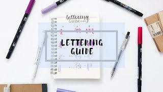 Lettering Guide M-P | studyduoo