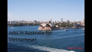 (Aus 08) Các loại công việc bên Úc - Jobs in Australia for Working Holiday Visa