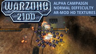 Warzone 2100 (AR-MOD) Alpha Campaign on Normal Difficulty in 1:25:06