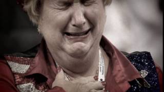 Photos of Romney Supporters Learning that Obama Won