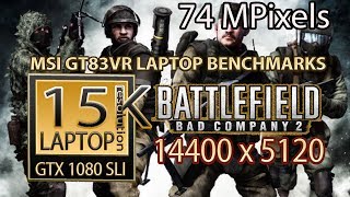 Battlefield Bad Company 2 15K - MSI GT83VR laptop(bfbc2 15K)