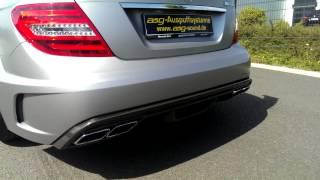 Sportauspuff Mercedes C63 AMG Black Series by asg-sound
