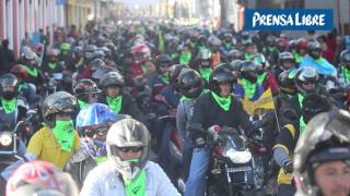 Caravana del Zorro; la romería en motocicleta más grande de Guatemala