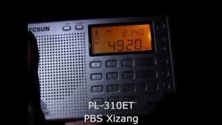 Tecsun PL-380 vs PL-310 ET, Comparison on Shortwave