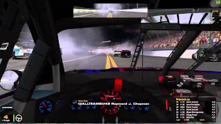 43 car Big one with Dynamic Daytona - iRacing