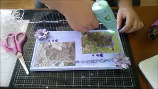 [Tuto] Mixed média toile avec photo