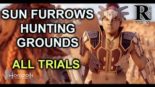Horizon Zero Dawn - Sun Furrows Hunting Ground Location and All Trials Full Guide