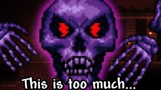 Terraria, but Skeletron is 10x more powerful...