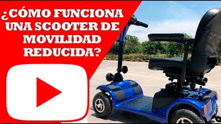 Presentación Scooter Eléctrico para Minusválidos CITY 250W