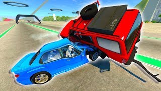 SUPER REALISTIC CRASH TESTING WITH PASSENGERS! - BeamNG Drive Mods