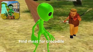 Green Alien: Scary Grandpa - Gameplay Trailer (iOS)