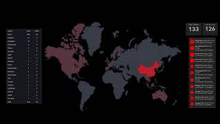 Coronavirus / Novel Coronavirus / Realtime Outbreak Map [ LIVE ] 24/7
