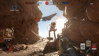 AMD R7 370 4GB STAR WARS Battlefront Beta gameplay 1080p