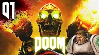 DOOM 2016 PC - Gameplay Intro - #01 Let's Play DOOM 2016 Gameplay
