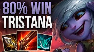 HIGH CHALLENGER 80% WIN RATE TRISTANA | CHALLENGER TRISTANA ADC GAMEPLAY | Patch 9.12 S9