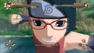 Naruto: Road to Boruto - Boruto & Mitsuki & Sarada vs Konohamaru (Story Battle #2) [HD]