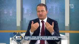 Jornal da Gazeta - Entrevista com Eduardo Campos, pré-candidato à presidência (PSB) (25/03/14)