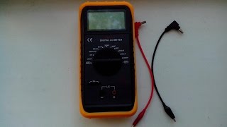 Мультиметр - DM 6243 / Измерение емкости и индуктивности