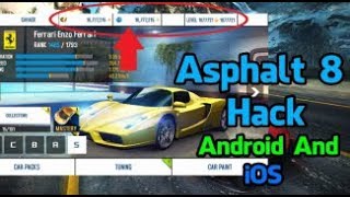 How to hack Asphalt 8 airbone on android
