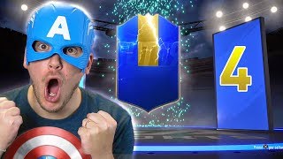 CAPITAN AMERICA TROVA 4 TOTS su FIFA 19!!! - TOTS PACK OPENING