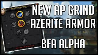 THE POWERS OF AZERITE ARMOR - The New Artifact Power Grind | WoW Battle for Azeroth Alpha