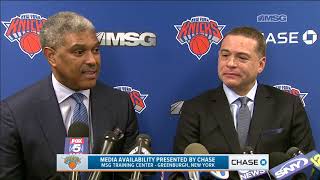 Steve Mills & Scott Perry on Jeff Hornacek | Full Press Conference | New York Knicks | MSG Networks