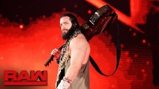 Elias Samson "drifts" onto the Raw stage: Raw, April 10, 2017