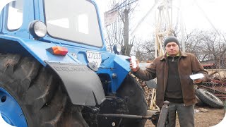 РЕСТАВРАЦИЯ ТРАКТОРА МТЗ 80 Дзеркало