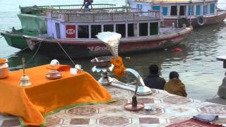 Holy Varanasi, India: The Massive Aarti Evening Ceremony