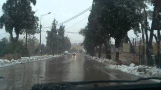 Ramallah in SNOW January 2015