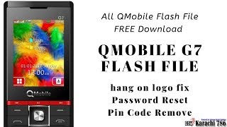 QMobile G7 Flash File and Boot Key