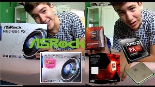 UNBOXING: ASRock N68-GS4 FX / AMD FX 4300 Black Edition