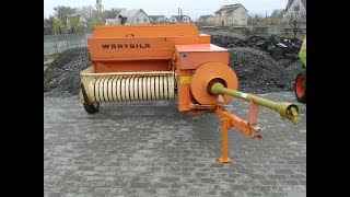 Продан Пресс-подборщик Wartsila PHP 150 Rivierre Casalis тюковый б/у minitrak.com.ua