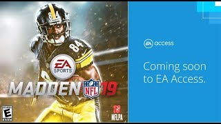 Play Madden 19 Early! FIFA 19, NBA LIVE 19, and NHL 19 - ALL EA Access Release Dates!