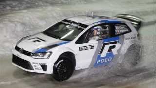 Preview - VW Polo R WRC on Ice - Volkswagen Winter Night 2012 in Ellmau (Full HD 1080p.)