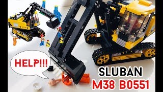 Сборка Sluban M38-B0551 (Экскаватор)