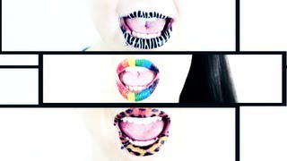Lippen Tattoos anbringen Tutorial
