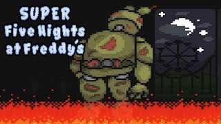 I WILL NEVER STOP LOOKING FOR HER | SUPER FIVE NIGHTS AT FREDDY'S  - TWO NIGHT 6 ENDINGS + MINIGAME