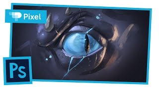 Рисуем глаз дракона в Adobe Photoshop