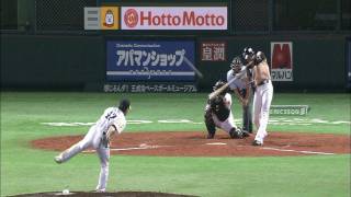 鵜久森、プロ初HRはビデオ判定に 7月30日 ソフトバンク-日本ハム