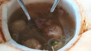 REVIEW SINGKAT BAKSO KELAPA MUDA YANG LAGI VIRAL