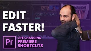 10 Premiere Pro SHORTCUTS for FAST EDITING (life-changing Keyboard Hacks)